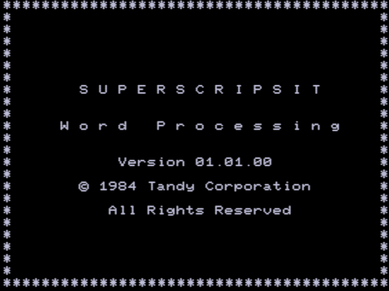 Screen shot